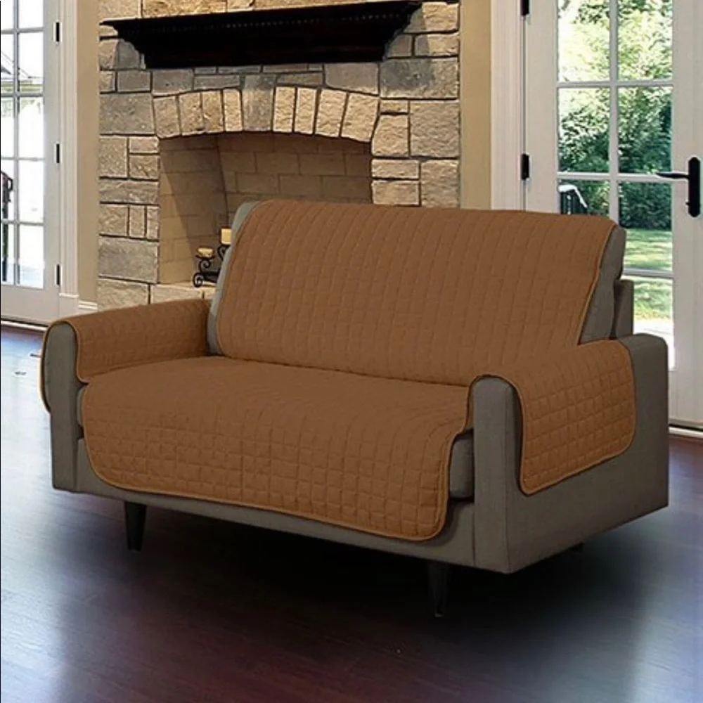 Camel Quilted Furniture Protector